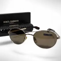 美品 D&G ドルチェ＆ガッバーナ DG300S サングラス イタリア製 メタルのサムネイル