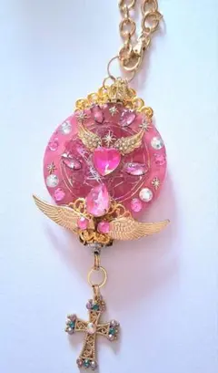 ANNA SUI ネックレス 剣 ゴールドチャーム - メルカリ