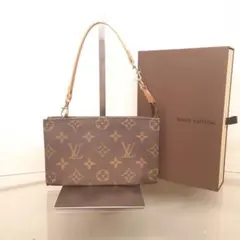 ルイヴィトン モノグラム ショルダー ミニバッグ ポーチ 3WAY リメイク
