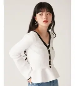 LILY BROWN × ANNA SUI トップス＆カーディガンセット