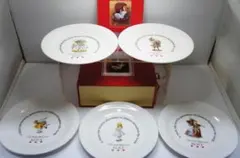 【美品】ザ・マクミラン・アリス プレート お皿 前畑陶器 不思議の国のアリスのサムネイル
