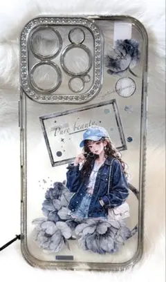 iPhone6proバックフィルムコラージュ【f】