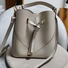 VIS ハートカットバッグ グレージュのサムネイル