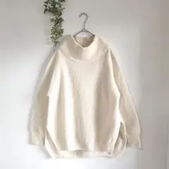 MUSE　ドゥーズィエムクラス タートルネック ニット　　セーター　毛１００％