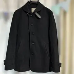 nano Universe タスマニアブレンドマリンコート ダークグレー