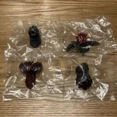 ゴジラ一番くじ　モンスターヘッドマグネット　 4種