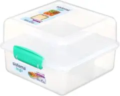Sistema TO GO ランチ 2段ランチボックス 弁当箱 BPAフリーのサムネイル