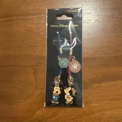 東京ディズニーリゾート ミッキー&ミニーストラップ 2個セット
