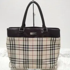 BURBERRY バーバリー ノバチェック ハンドバッグ レディース