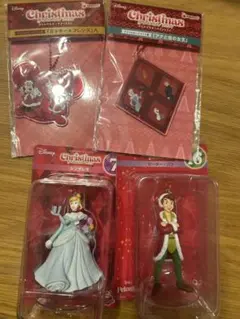 ディズニー　happyくじ　クリスマスオーナメントセット