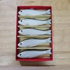 Motif 陶磁器 魚型箸置き カラトリー 5個セット