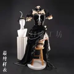 コスプレ】歪萌舍/伯爵夫人 ゴシックエナメルマーメイドワンピース