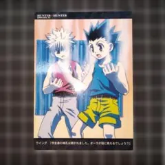 HUNTER×HUNTER カードダスマスターズ ゴン キルア ズシ - メルカリ