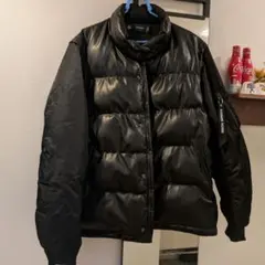 GU × UNDERCOVER　コンバーチブルパデッドブルゾン XL