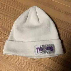 THRASHER ホワイト ニット帽
