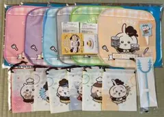 ココス　ちいかわ　1弾　巾着　2弾　ミニタオル　 コンプリート　各全6種　12枚