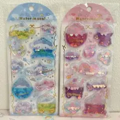 ラ*ン様 国内正規品 ウォーターインシール サンリオ シナモロール マイメロディ