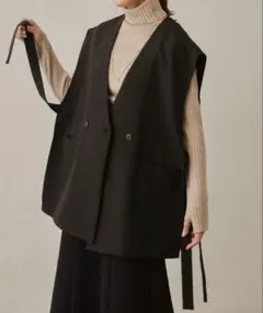 VANNIE U フラットリボンベストのサムネイル
