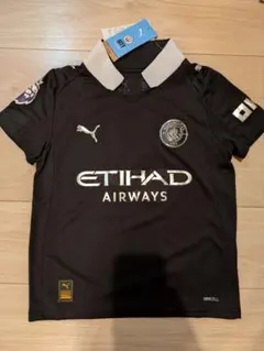 【新品・正規品】マンチェスターシティ アウェイユニフォーム ドク/Jr.Sサイズ