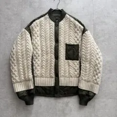 JUNYA WATANABE ドッキングニットジャケット／再構築ジャケット - メルカリ