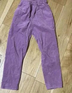 LSP コーデュロイパンツ パープル140