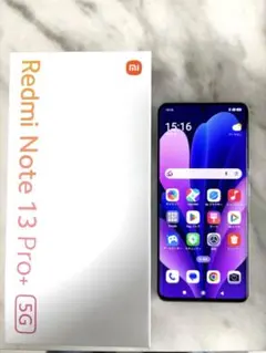 Xiaomi Redmi Note 13 Pro+ 5G 本体　美品のサムネイル