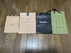 ショッピングバッグ　４点セット　GUCCI他