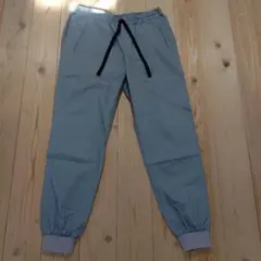 Spick & Span　ストライプデザイン ライトグレー パンツ　36