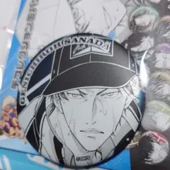 デコレクション缶バッジ　第二弾　テニスの王子様　テニプリ　真田弦一郎