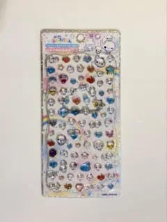 ぷくぷくあわわちゃん ジュエルプチドロップ シール