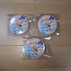ふしぎ星のふたご姫サンリオキャラクタ ファイン＆レイン缶バッジ 3点