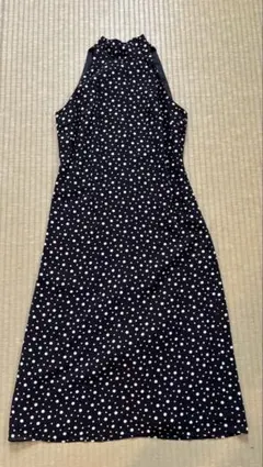 ドットワンピース ドレス オケージョン パーティ　結婚式