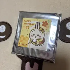 ちいかわ もぐもぐ本舗 うさぎ お誕生日 ステッカー シール 非売品