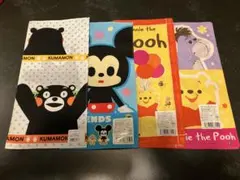 ディズニーとくまモンのハンカチセット