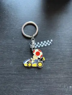 USJ限定 マリオカート キノピオ キーホルダー