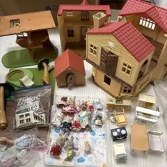 シルバニアファミリー　家具＆人形まとめ売り