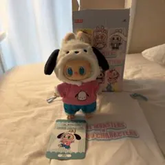 ★新品 ラブブ THE MONSTERS サンリオ ポチャッコ キーチェーン