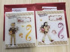 【2個セット】鬼滅の刃　バレンタイン　アクリルスタンド　我妻善逸　竈門ねずこ