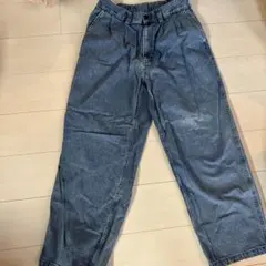 メンズ デニムパンツ ブルー GUのサムネイル