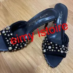 《超美品》ランダムスタッズローヒールミュールのサムネイル