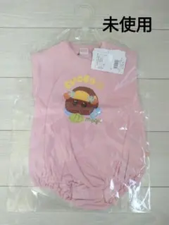 モルカー チョコ BABYDOLL ロンパース 半袖 ピンク 70 80