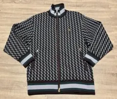 Kappa レディース ゴルフ ジャケット 総柄 フルジップ S
