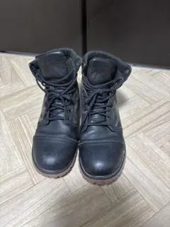 DIESEL ブラックレザーブーツ