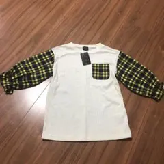 新品タグ付き　チェック柄