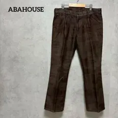 ABAHOUSE アバハウス　パンツ　スウェート風　パンツ　ベロア素材のサムネイル