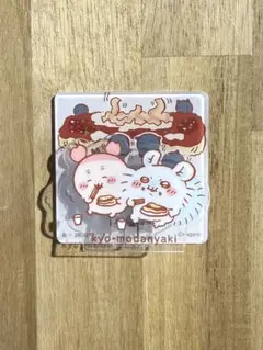 ちいかわ　アクリルシーンクリップ　ビスケット　モモンガ　古本屋　カニちゃん