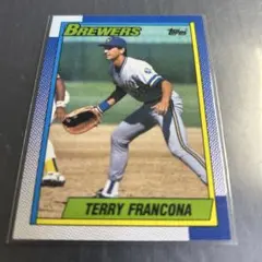 MLB 1990 Topps Terry Francona ミルウオーキー