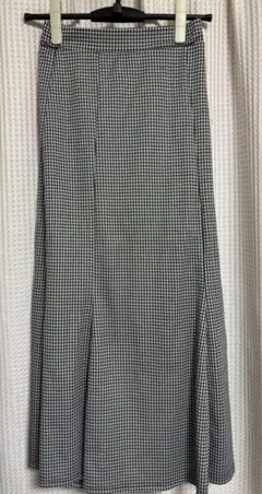 Lutique チェック柄 ロングスカート