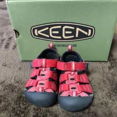 KEEN ベビーサンダル レッド　12.5cm
