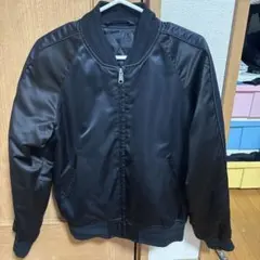 ブラック　フライトジャケット